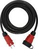 Brennenstuhl 9162100110 Alimentazione Prolunga 16 A Nero, Rosso 10 m H07RN-F 3G 2,5 mm²