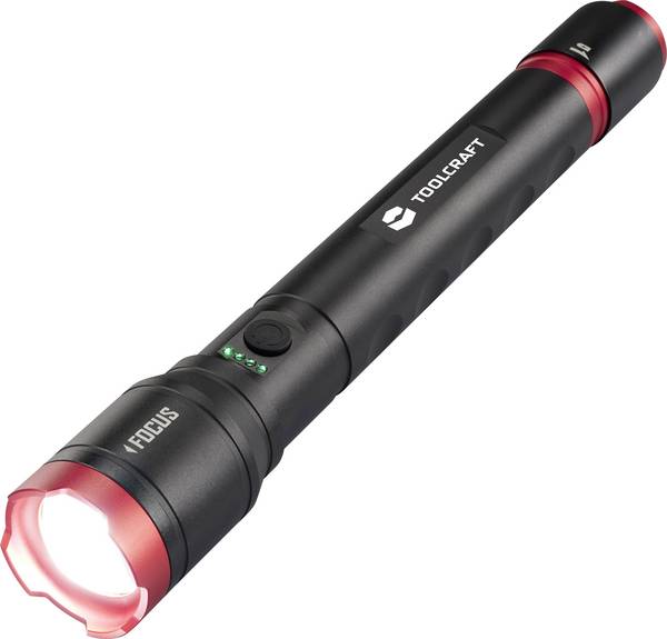 <br> TOOLCRAFT<br> <br> TO-9927687<br> <br> Lampada portatile<br> regolabile, dimensione punto regolabile, con modalità strobo, Interfaccia USB<br> Batterie ricaricabili agli ioni di litio o alimentate a batteria<br> 5000 lm<br> 3.5 h<br> 691 g<br>