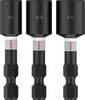 Bosch Accessories 2608521U65 Kit inserti a bussola per avvitatori ad impulsi 1/4" (6.3 mm), 5/16" (8 mm), 3/8" (10 mm) 2608521U65