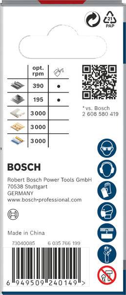 Bosch Accessories 2608594370 2608594370 Sega a tazza 22 mm Cobalto 1 pz.-2