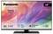Televisore LED Panasonic Fire TV, 40 pollici, con motore colore HD, Surround Sound e modalità gaming. Sullo sfondo onde colorate.