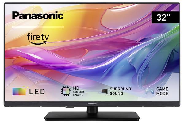 Panasonic TV-32S50A TV LED 80 cm 32 pollici ERP E (A - G) DVB-T, DVB-T2, DVB-S2, DVB-C, CI+, WLAN, Smart TV, Full HD Nero