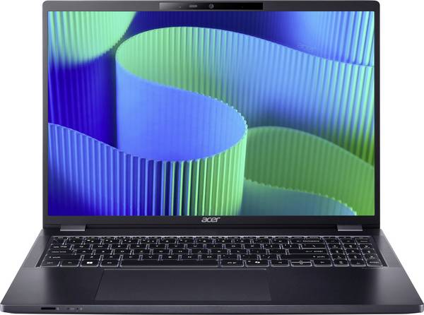 Acer Notebook TMP416-53-TCO-59MM 40.6 cm (16 pollici) WUXGA Intel® Core™ Ultra 5 125U 16 GB RAM 512 GB SSD Tedesco, QWERTZ Blu NX.B9BEG.001