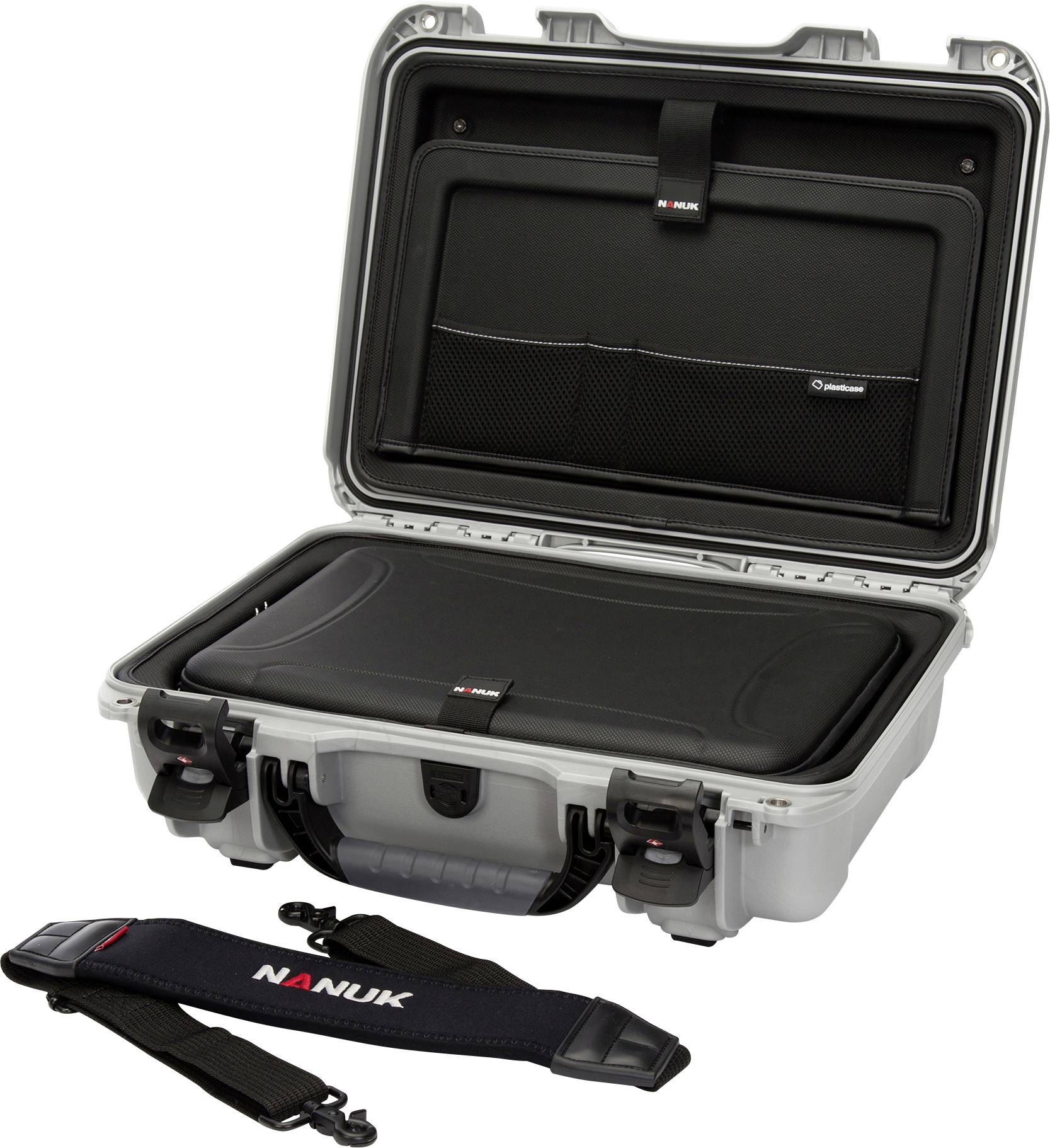 NANUK Valigetta di trasporto Mod. 923 (L x A x P) 422 x 137 x 287 mm Argento 923-LK05