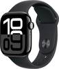 Apple Watch Series 10 GPS 42 mm Cassa in alluminio Cinturino sport Nero S/M