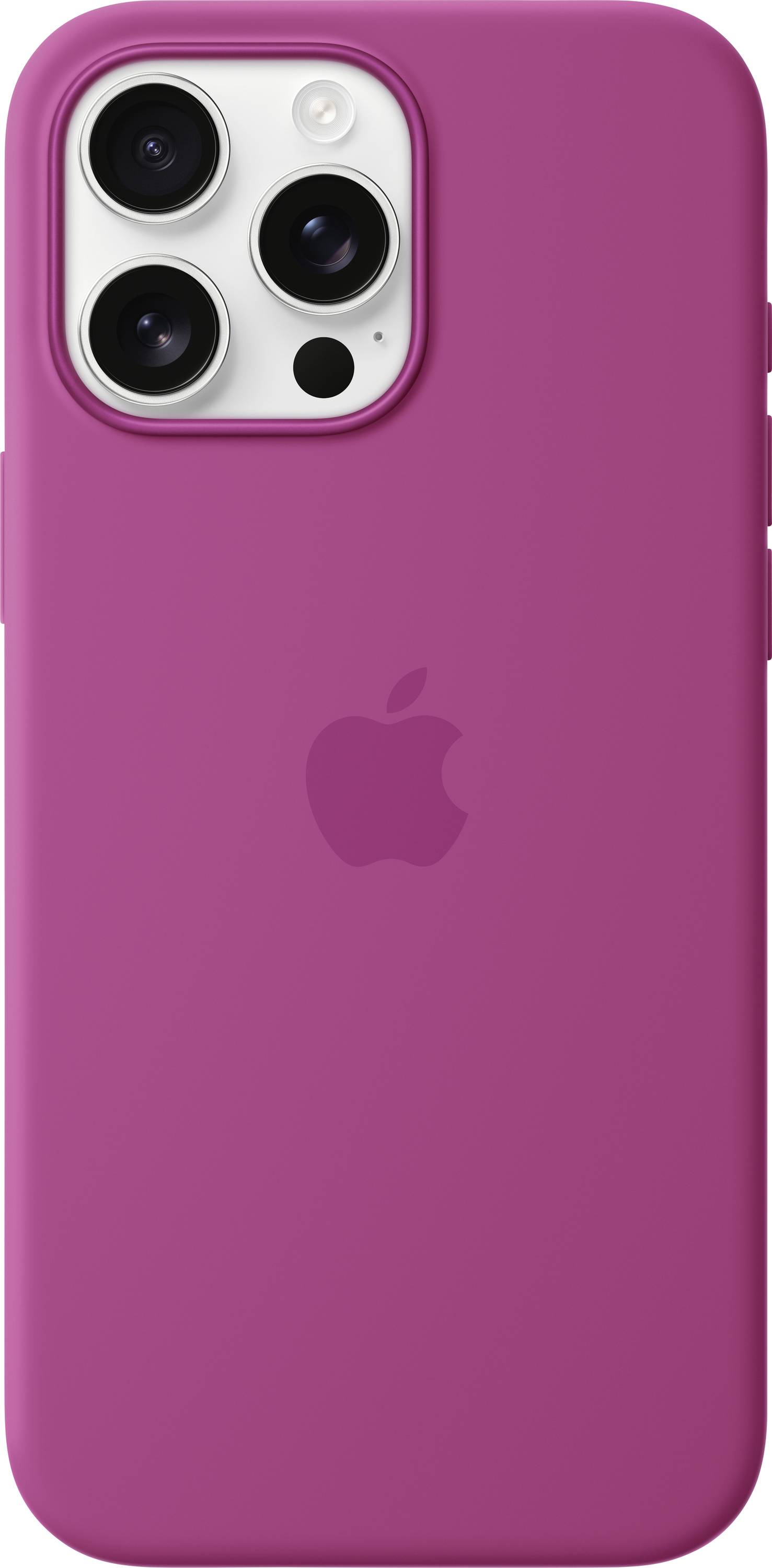 Apple Silicone Case MagSafe Custodia silicone Apple iPhone 16 Pro Max Fucsia Anti urti, Carica induttiva MYYX3ZM/A
