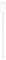 Un cavo di ricarica USB-C bianco.
