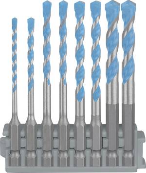 Bosch Accessories 2608901455 2608901455  Kit punte multiuso  3 mm, 4 mm, 5 mm, 5 mm, 6 mm, 6 mm, 8 mm, 8 mm   1 pz.