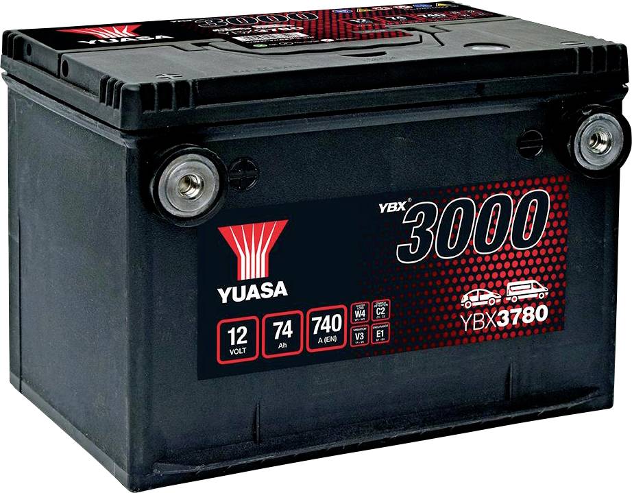 Yuasa SMF Batteria per auto 12 V 74 Ah Tipo polo: FT