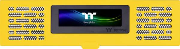 Thermaltake LCD Panel Kit Bumblebee for The Tower 200 Bumblebee Kit pannello LCD  Giallo