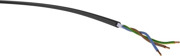 VER H07RN-F 3G 2,5 Ri. 50 Cavo di alimentazione H07RN-F 3 G 2.50 mm² Nero 50 m