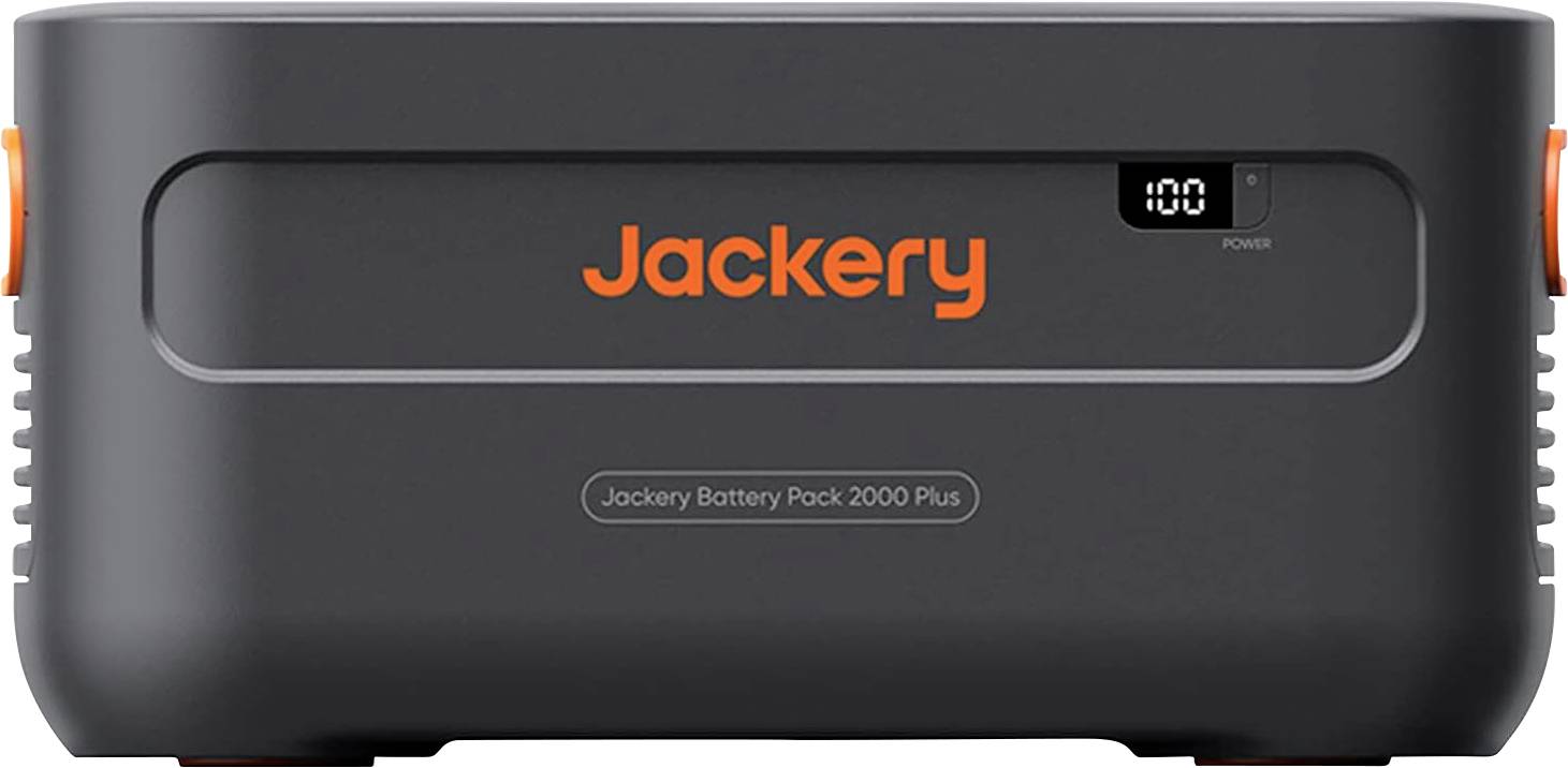 Jackery Explorer 2000 Plus Battery Pacco batteria LiFePO 4 Nero, Arancione
