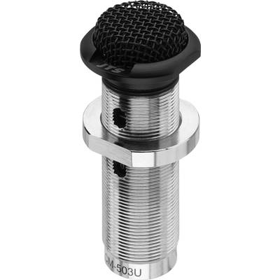 Microfono con involucro metallico cilindrico e griglia superiore nera. Il numero di modello 'CM-503U' è inciso sulla custodia.