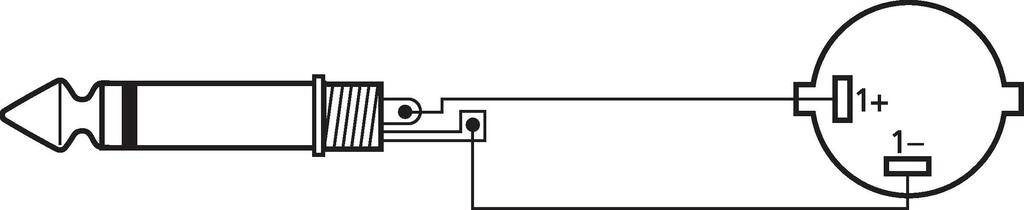 Monacor Altoparlante Cavo [1x Spina casse acustiche - 1x Presa jack da 6.3 mm (mono)] 2 x 1.5 mm² 5 m Nero-1