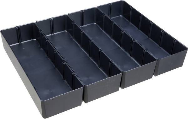 Sortimo H63 1000011037 Cestino appeso Plastica ABS (L x A x P) 418 x 63 x 314 mm