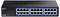 Un switch Gigabit nero con 16 porte Ethernet sul lato frontale e un'etichetta 'TRENDnet' in alto.