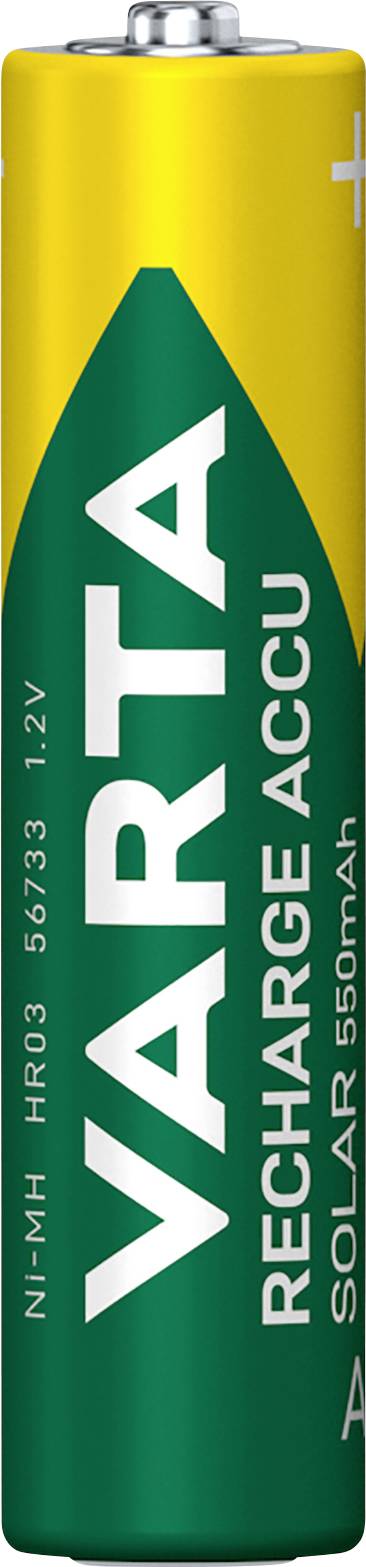 Varta 56733101501 Batteria ricaricabile Ministilo (AAA) NiMH 550 mAh 1.2 V 1 pz.