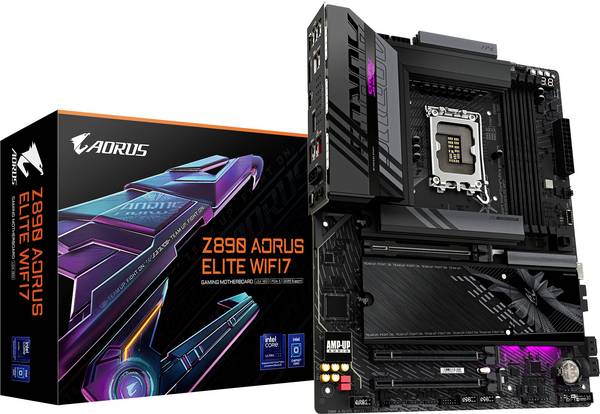 Gigabyte Z890 A ELITE WIFI7 Mainboard Attacco (PC) #####Intel® 1851 Fattore di forma (dettagli) ATX Chipset della scheda madre Intel® Z890