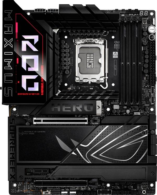 Asus ROG MAXIMUS Z890 HERO Mainboard Attacco (PC) #####Intel® 1851 Fattore di forma (dettagli) ATX Chipset della scheda madre Intel® Z890