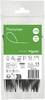 Schneider Electric IMT46404 Fascetta per cavi 120 mm 2.5 mm Ritardante di fiamma, Stabilizzato ai raggi UV, con chiusura a scatto 100 pz.