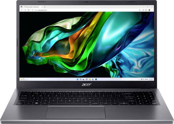 Acer Notebook A515-58GM-55AE 39.6 cm (15.6 pollici) Full HD Intel® Core™ i5 i5-13420H 16 GB RAM 512 GB SSD Tedesco, QWERTZ Intel® UHD Graphics Nvidia GeForce RTX 2050 GDDR6 Grigio NX.KQ4EG.006