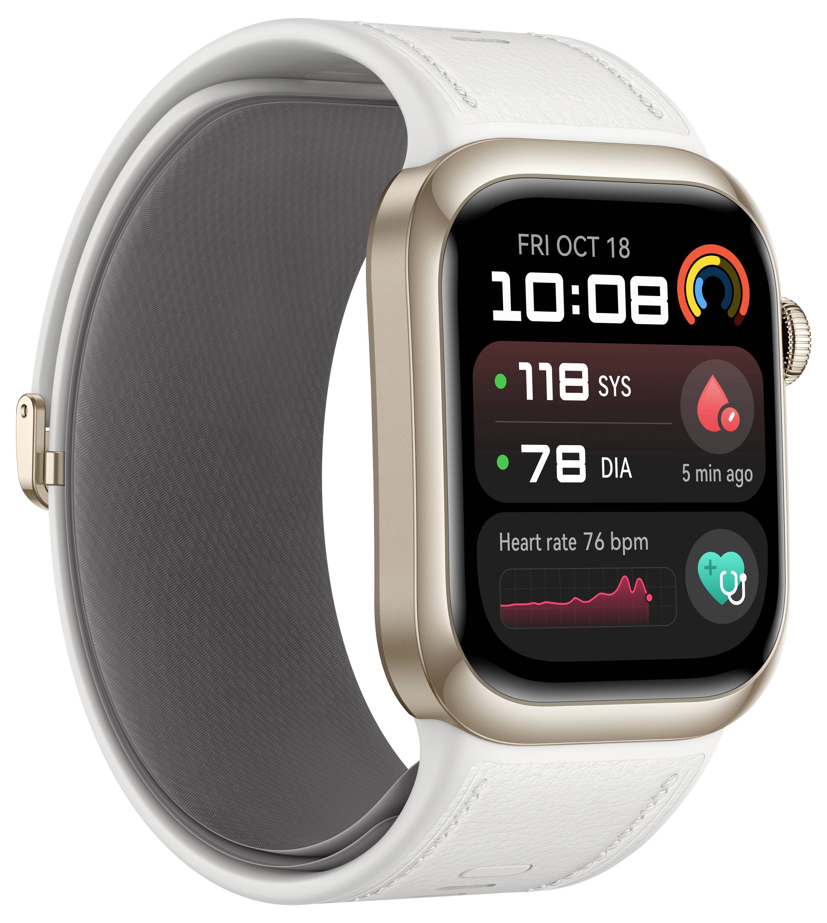Huawei Watch D2 White Composite Leather Strap-3