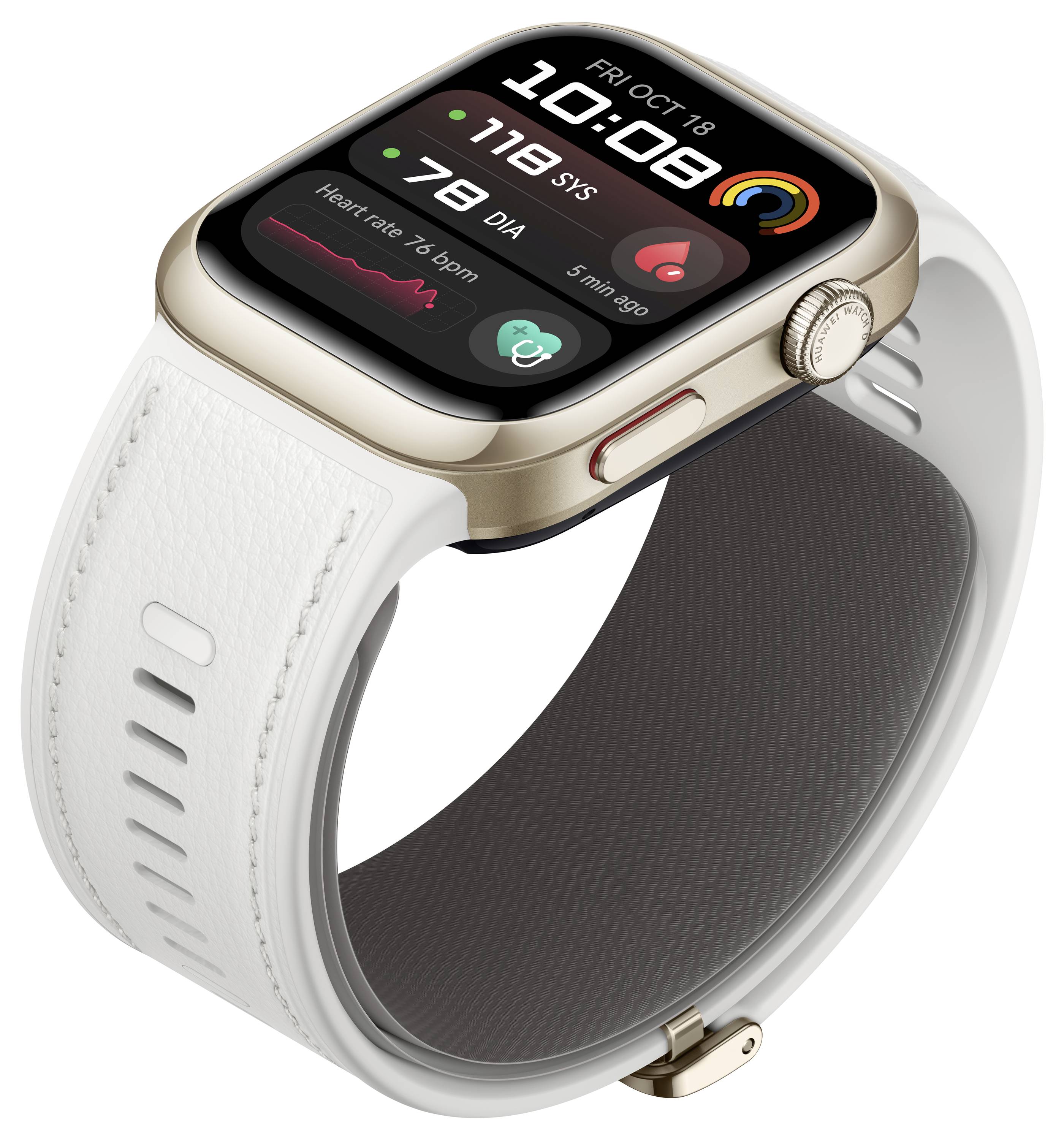 Huawei Watch D2 White Composite Leather Strap-6