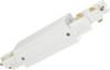 Deko Light 710520 D Line DALI Componente per sistema su binario ad alta tensione Connettore dritto Bianco traffico (RAL 9016)