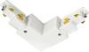 Deko Light 710527 D Line DALI Componente per sistema su binario ad alta tensione Connettore angolato Bianco traffico (RAL 9016)