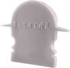 Deko Light 979571 Endkappe R-ET-02-12 Set 2 Stk, Grau Tappo per profilo Plastica (L x L x A) 27 x 6 x 23.5 mm 1 pz.