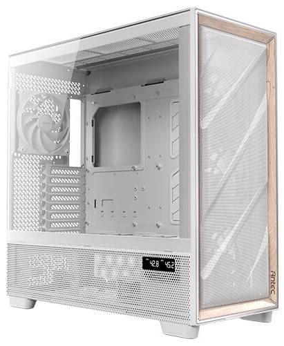 Antec FLUX PRO White EUV Full Tower Bianco, Legno