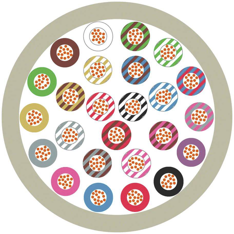 Forme geometriche colorate disposte in un cerchio, con motivi e combinazioni di colori variegate. Ogni forma presenta un motivo a punti al centro.