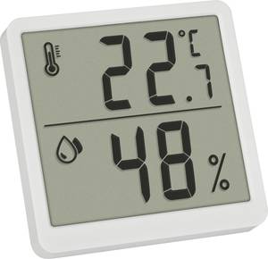 HANABASS Stazione Meteorologica In Legno Da Parete - Barometro, Termometro E Igrometro Per Interni/Esterni, Misuratore Temperatura E Umidità, Casa Meteo 15x13 Cm - 2