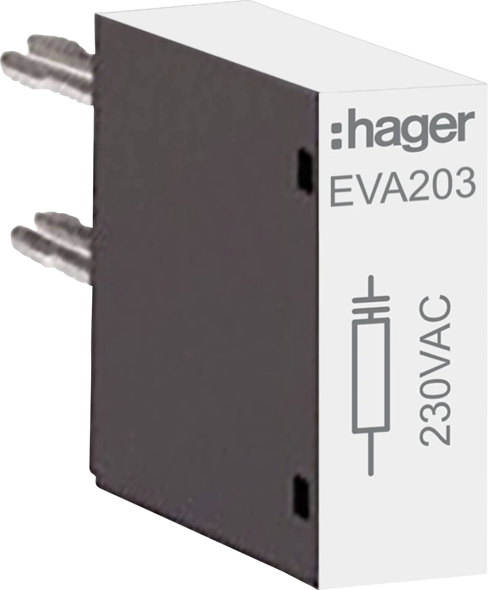 Hager EVA203 Contattore di potenza con circuito RC Pezzo 1 pz.