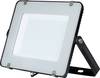 LAMPADA LED FARO 200W PROIETTORE SMD SAMSUNG CHIP CORPO NERO 4000K (21418)