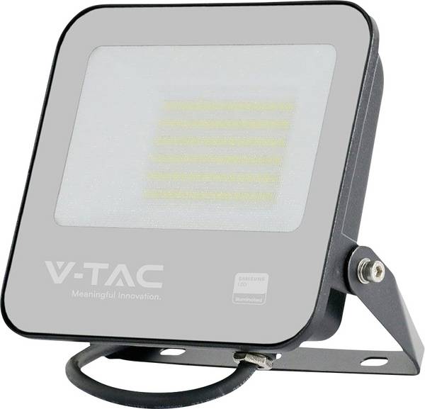 V-TAC Faro LED SMD Chip Samsung 50W Cavo 1m Bianco Naturale IP65