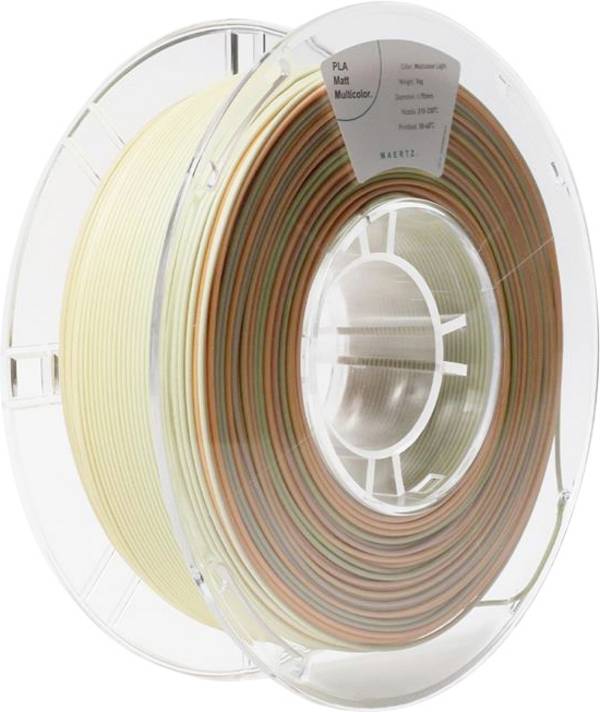 Maertz PMMA-1012-008 PMMA-1012-008 Filamento per stampante 3D PLA Opaco Opaco 1.75 mm 1000 g Multicolore  1 pz.