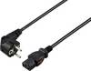 Cavo IEC Sygonix SY-6733072 Nero 2 m bloccabile