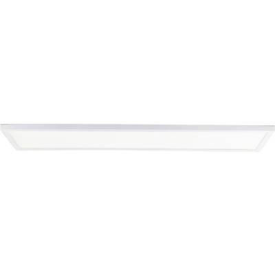 Un pannello LED da soffitto rettangolare dal design essenziale, adatto all'illuminazione di interni.