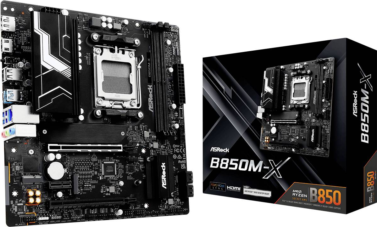 Asrock B850M-X AMD B850 Socket AM5 micro ATX-0