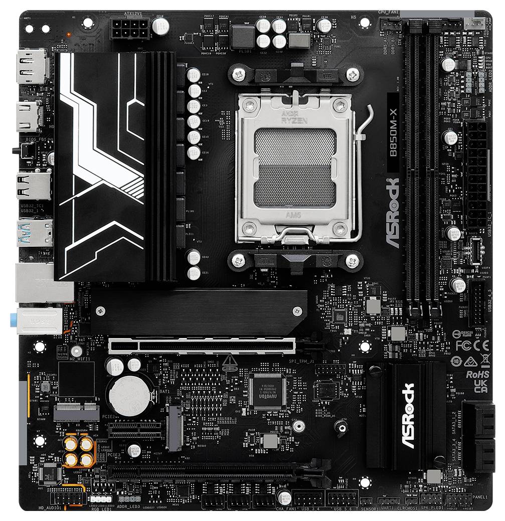 Asrock B850M-X AMD B850 Socket AM5 micro ATX-2