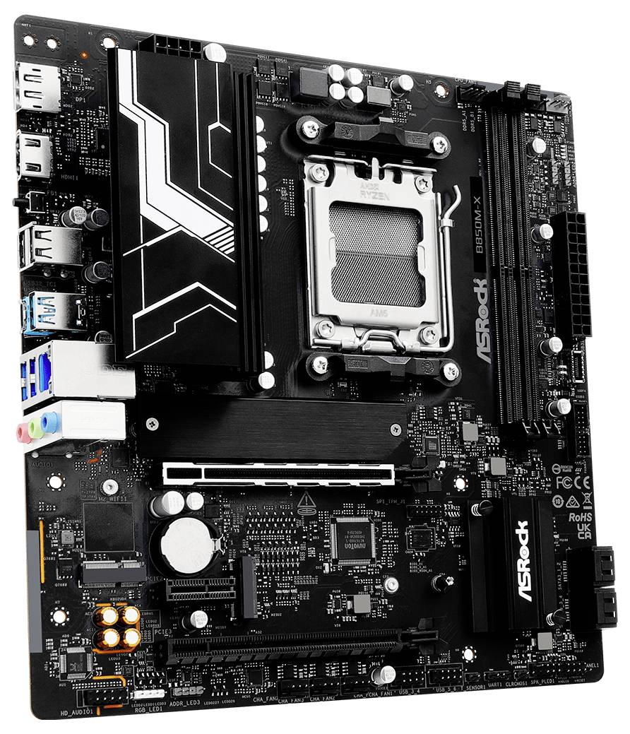 Asrock B850M-X AMD B850 Socket AM5 micro ATX-3