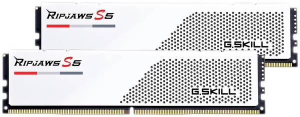 G.Skill F5-6000J3036F48GX2-RS5W Modulo di memoria PC   DDR5 96 GB 2 x 48 GB  6000 MHz 288pin DIMM CL30 F5-6000J3036F48GX2-RS5W