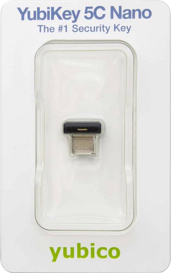 <br>  Yubico<br>  Chiavetta USB Password Manager<br>  YubiKey 5C Nano<br>  <br>  <br>  Nero/Oro<br>  <br>  <br>  5060408461518<br>
