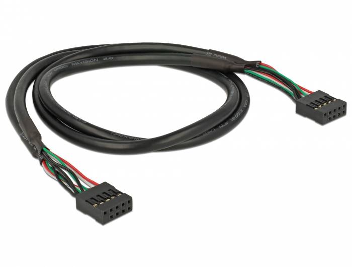 Cavo Alimentazione Delock 50 cm Nero-2