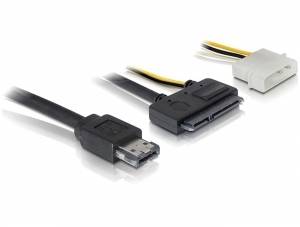 Cavo Hard Disk Delock [1x - 1x ] 1 m Nero-0