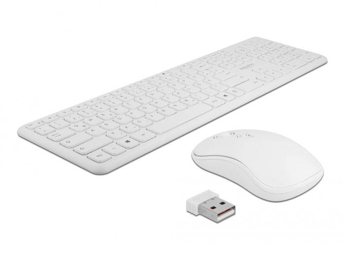 TASTIERA MSI CON MOUSE USB BIANCO