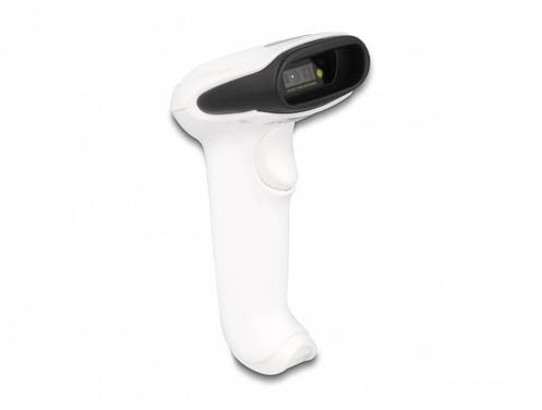 Delock 90587 Scanner bar code 2D Bluetooth®, Cablato 2D, 1D LED Bianco Scanner portatile