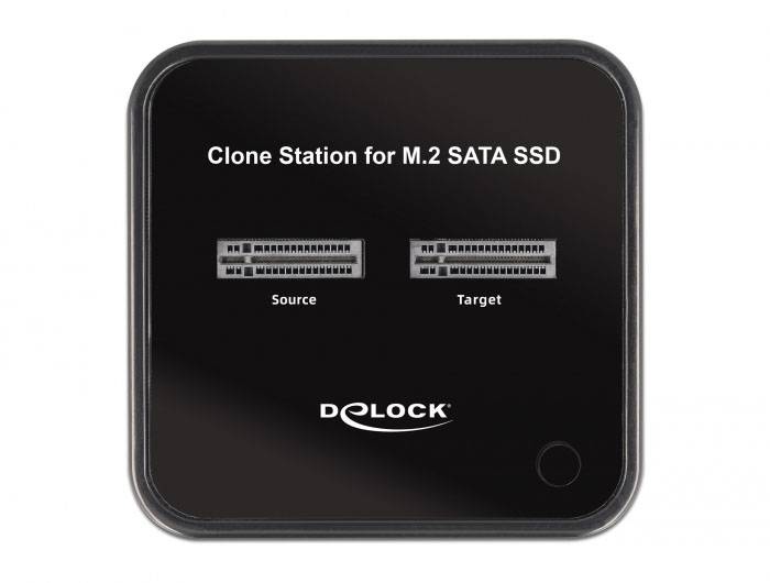 Delock 64178 USB-C® Docking Station per hard disk Con la funzione copia-4