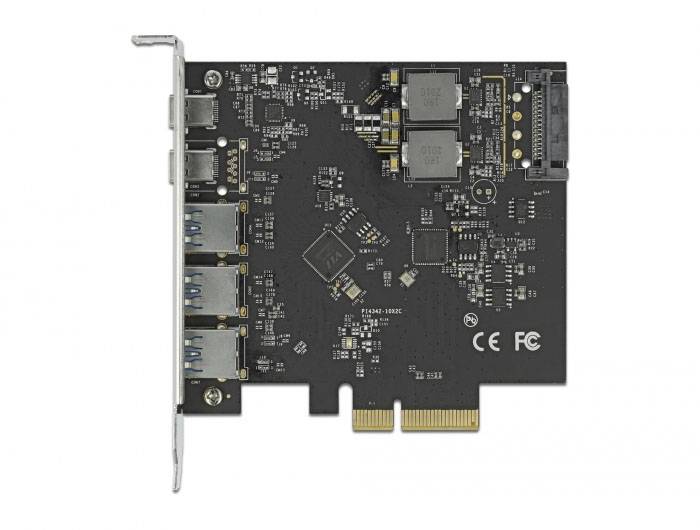 Delock 89064 Scheda PCI-Express USB 3.2 (Gen 2) PCIe-3
